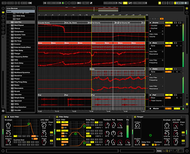 Customized Default Sessions in Ableton Live